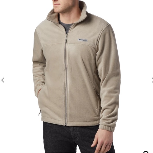 Columbia Other - COLUMBIA Mens Steens Mountain Fleece Zip Up Jacket Large Tusk Tan $65 EUC lcsr